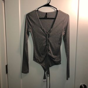 Long sleeved sexy top!